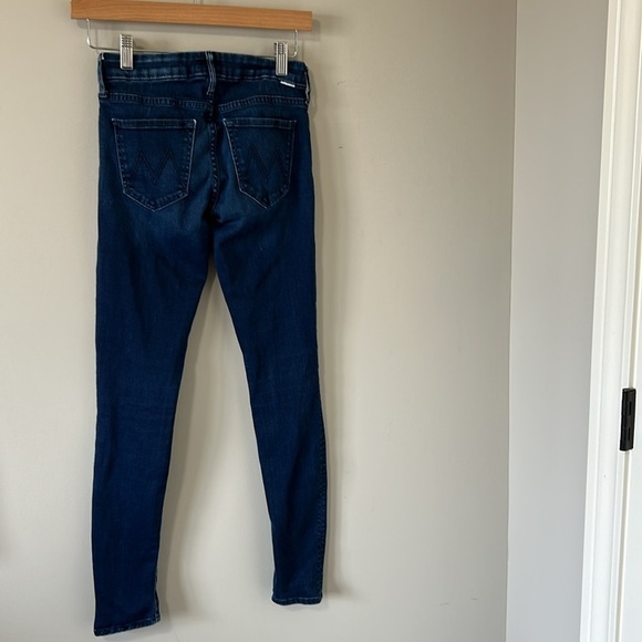 MOTHER The Looker Body Electric Blue
Stretch Denim Jean Sz 25 - Picture 6 of 16